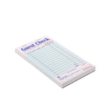 Check Books, Guest, 1-Part, Green, 15-Line,5 - 10 COUNT