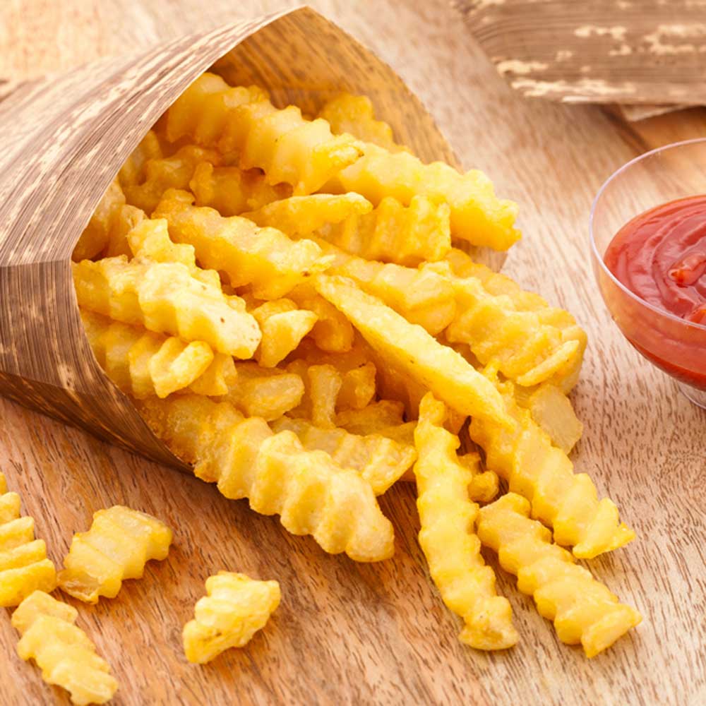 Bags, French Fry, Bamboo, Natural,1 - 100 COUNT