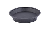 Platters, Diner, 9 Inch, Plastic, Black, with Base,12 - 1 EACH
