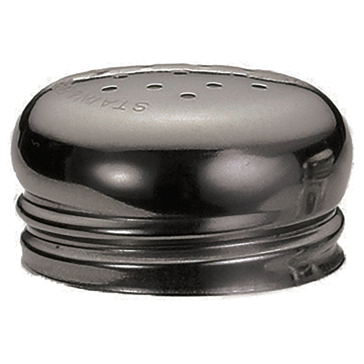 Tops, Replacement, Mushroom, Stainless Steel, for Salt & Pepper Shakers, Fits Tablecraft Model 154/BH2/HR113,1 - 24 COUNT