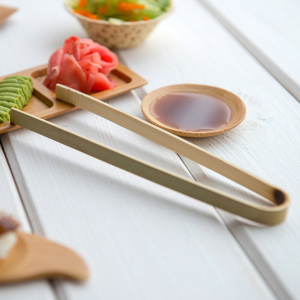 Tongs, Large, 6 Inch, Bamboo, 6 Linear Inch,1 - 100 COUNT