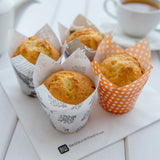 Cups, Baking, 1.7 Ounce, Paper, Vintage Floral,200 - 1 EACH