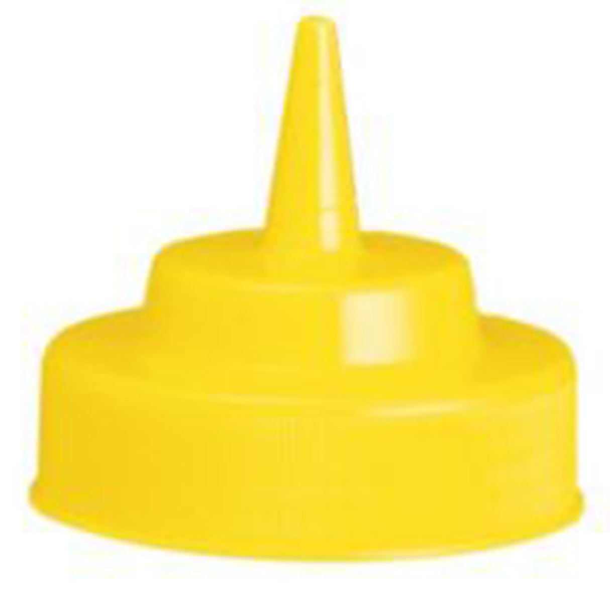 Lid, Squeeze Bottle, 63 Milliliter, Cone, Yellow,1 - 12 COUNT