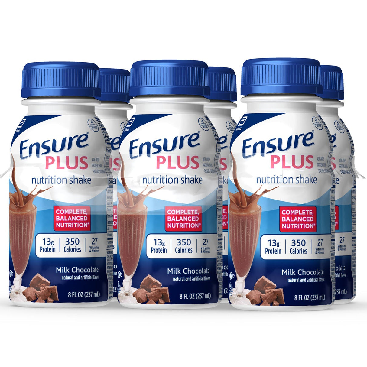 Supplement, Drink, Plus, Chocolate, Ready-to-Use, 8 Fluid Ounce,4 - 6 COUNT