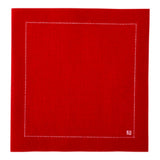 Napkins, Cocktail, Napluxe, Red, 4.5 x 4.5 Inch,1 - 50 COUNT