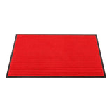 Floor Mat, Carpet, Comfy Feet, Red, 36 x 24 Inch, Ribbed, Polypropylene,1 - 1 EACH