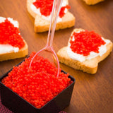 Spoons, Plastic, Clear, 4 Inch, 4 Linear Inch,1 - 500 COUNT