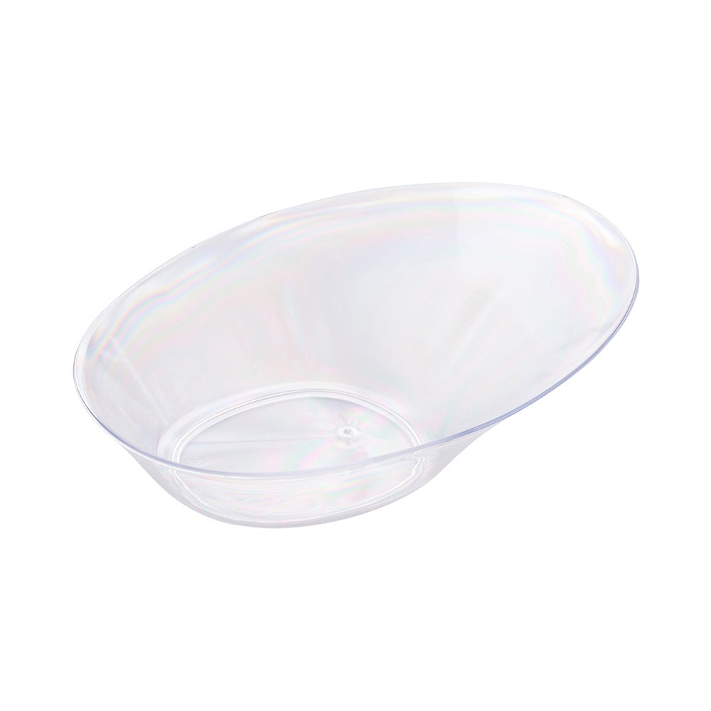 Dishes, Ellipse Appetizer, 4 Inch, Plastic, Clear, Oval, Heavyweight,1 - 100 COUNT
