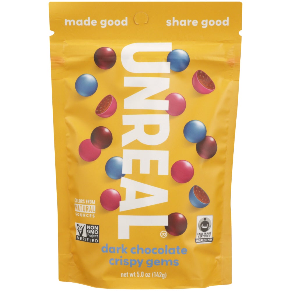 Candy, Dark Chocolate Crispy, Gems,6 - 5 OUNCE