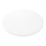 Cake Drum Board, Pastry Tek 8 x 8 x 0.5 Inch, Cardboard, White, Round,1 - 1 EACH