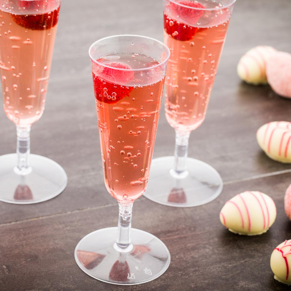 Cups, Champagne, 2 Ounce, Plastic, Clear, 2 Ounce,1 - 100 COUNT