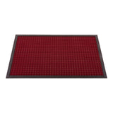 Floor Mat, Carpet, Comfy Feet, Heavy Duty, Burgundy, 36 x 24 Inch, Waffle, Polypropylene,1 - 1 EACH