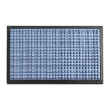 Floor Mat, Carpet, Comfy Feet, Heavy Duty, Light Blue, 60 x 36 Inch, Waffle, Polypropylene,1 - 1 EACH