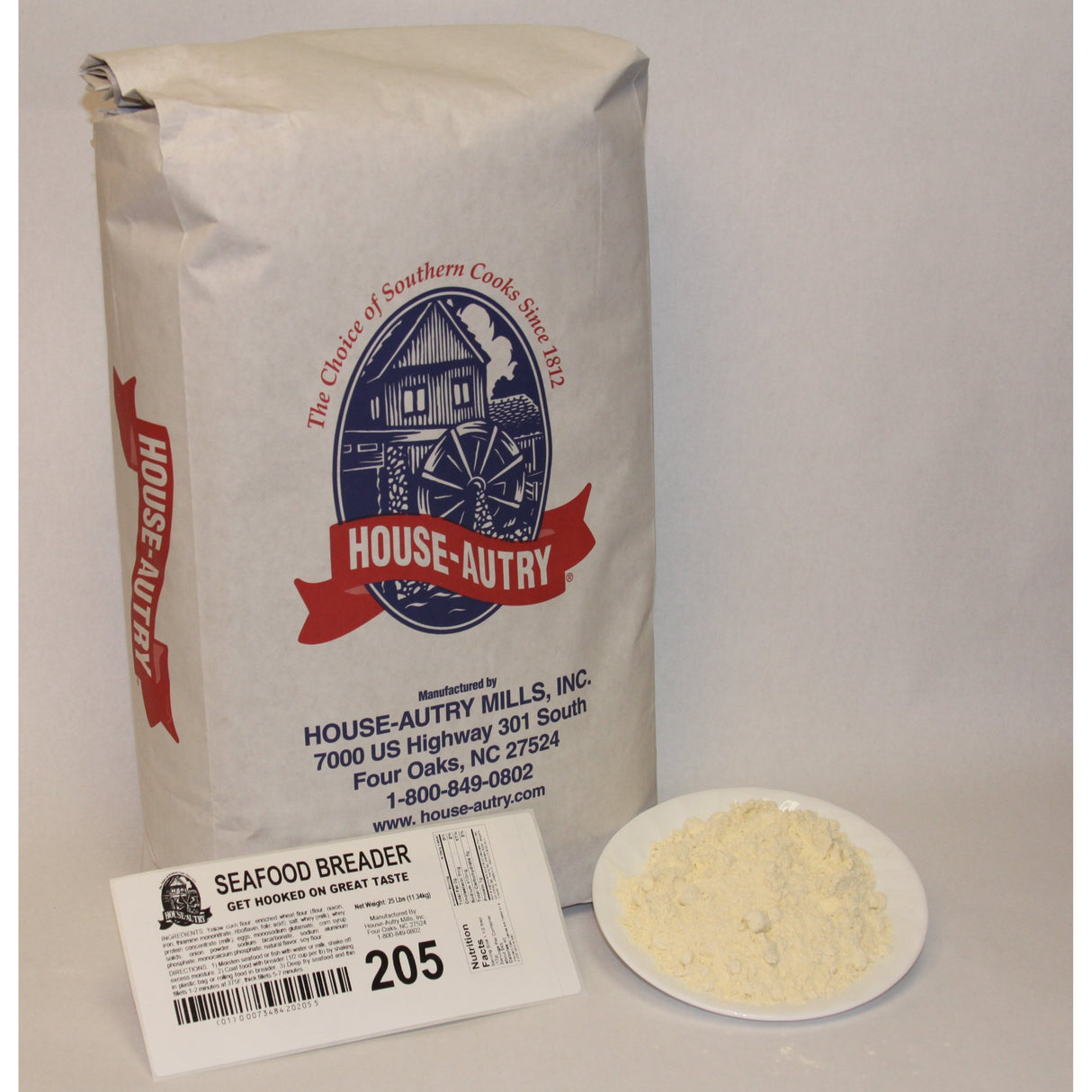 Breader, Seafood, Shelf-Stable,1 - 25 POUND