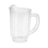 Pitcher, Water, 47 Ounce, Clear, Plastic,1 - 1 EACH