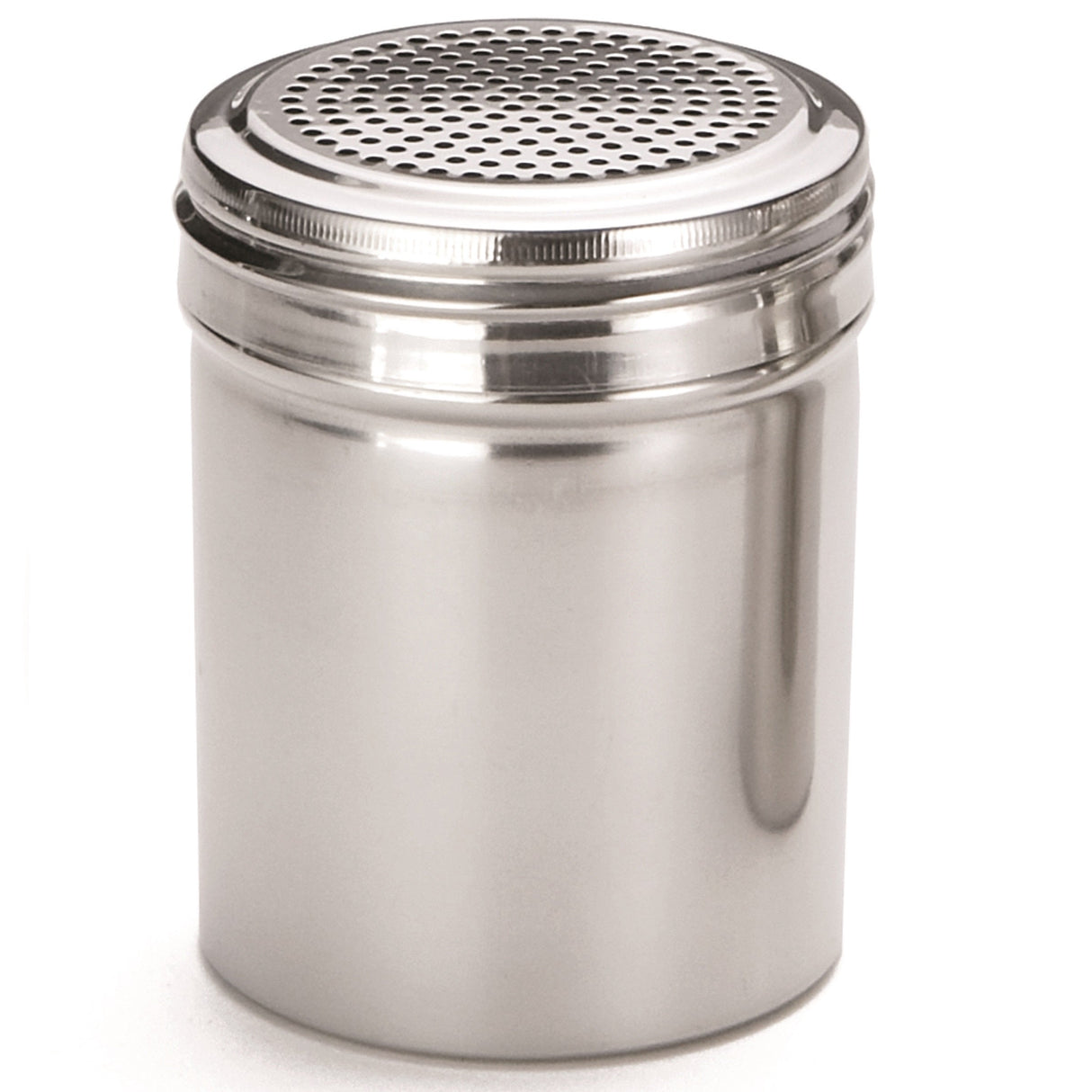 Shakers & Dredges, 10 Ounce, Stainless Steel, without Handle,12 - 12 COUNT