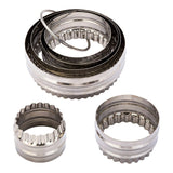 Cutter Set, Cookie, Pastry Tek 6-Piece, Round, Metal, Fluted, Double-Sided,1 - 1 EACH