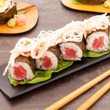 Plates, Serving, 7 Inch, Bamboo, Black, 7 Linear Inch,1 - 100 COUNT