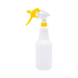 Spray Bottle, 25 Ounce, Yellow, Plastic, with Adjustable Nozzle,1 - 1 EACH