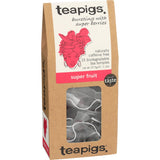 Tea, Super Fruit, Bursting with Super Berries, Temples with Strings, Caffiene Free,6 - 15 COUNT