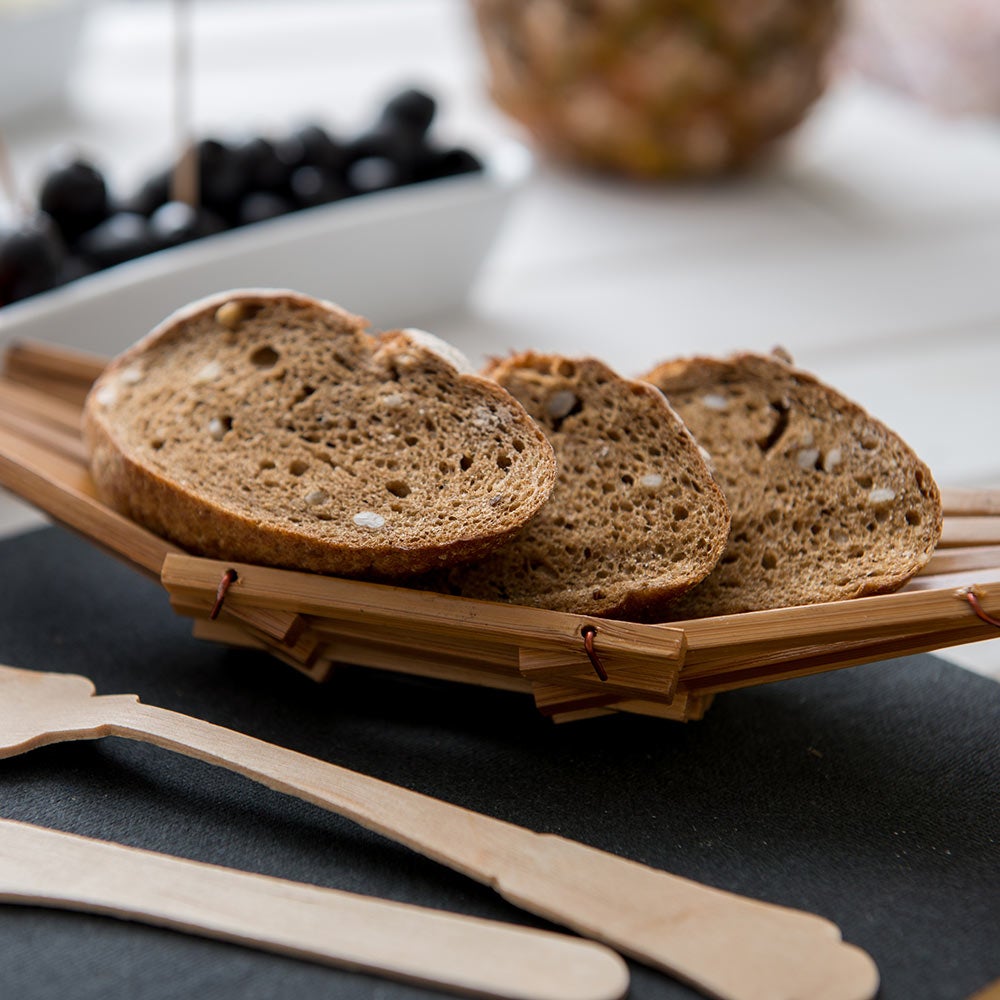 Basket, Bamboo, 6.5 Inch, Natural, 6.5 Linear Inch,1 - 1 EACH
