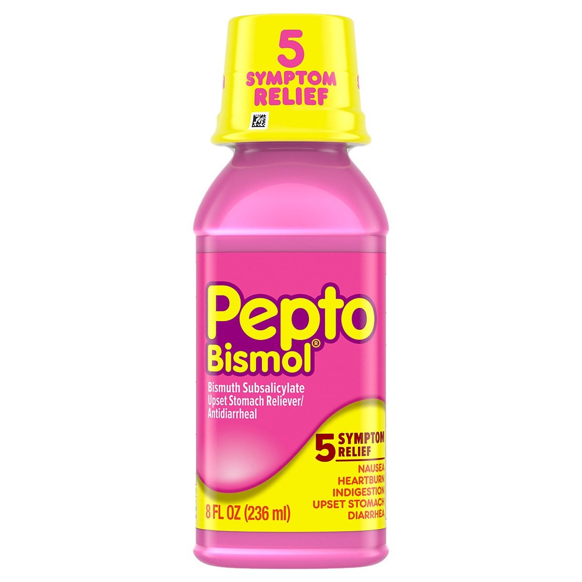 Medicine, Stomach-Relief, Bismol, Original, Liquid,12 - 8 FLUID