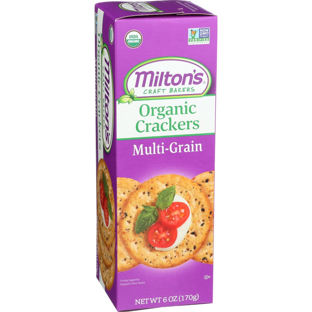 Crackers, Mult-Grain, Baked,8 - 6 OUNCE