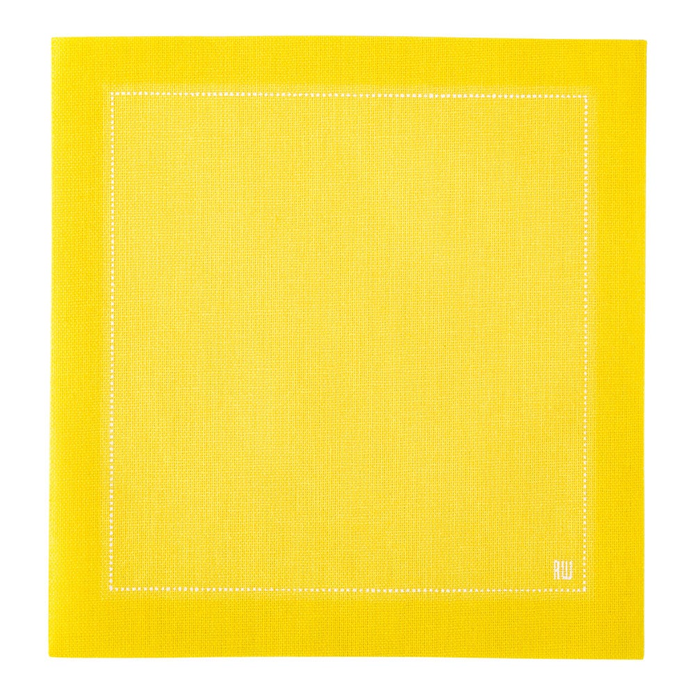 Napkins, Cocktail, Napluxe, Yellow, 4.5 x 4.5 Inch,1 - 500 COUNT
