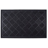 Floor Mat, Outdoor, Comfy Feet, Black, 60 x 36 Inch, Diamond, Polypropylene,1 - 1 EACH