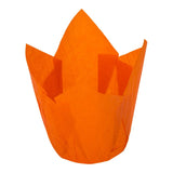 Cups, Baking, Panificio 3.5 Inch, Greaseproof Paper, Orange, Tulip,1 - 200 COUNT