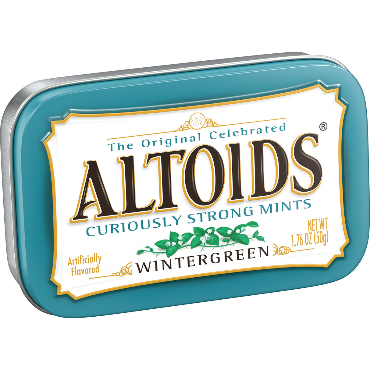 Mints, Wintergreen, Tin, 1.76 Ounce,12 - 12 COUNT