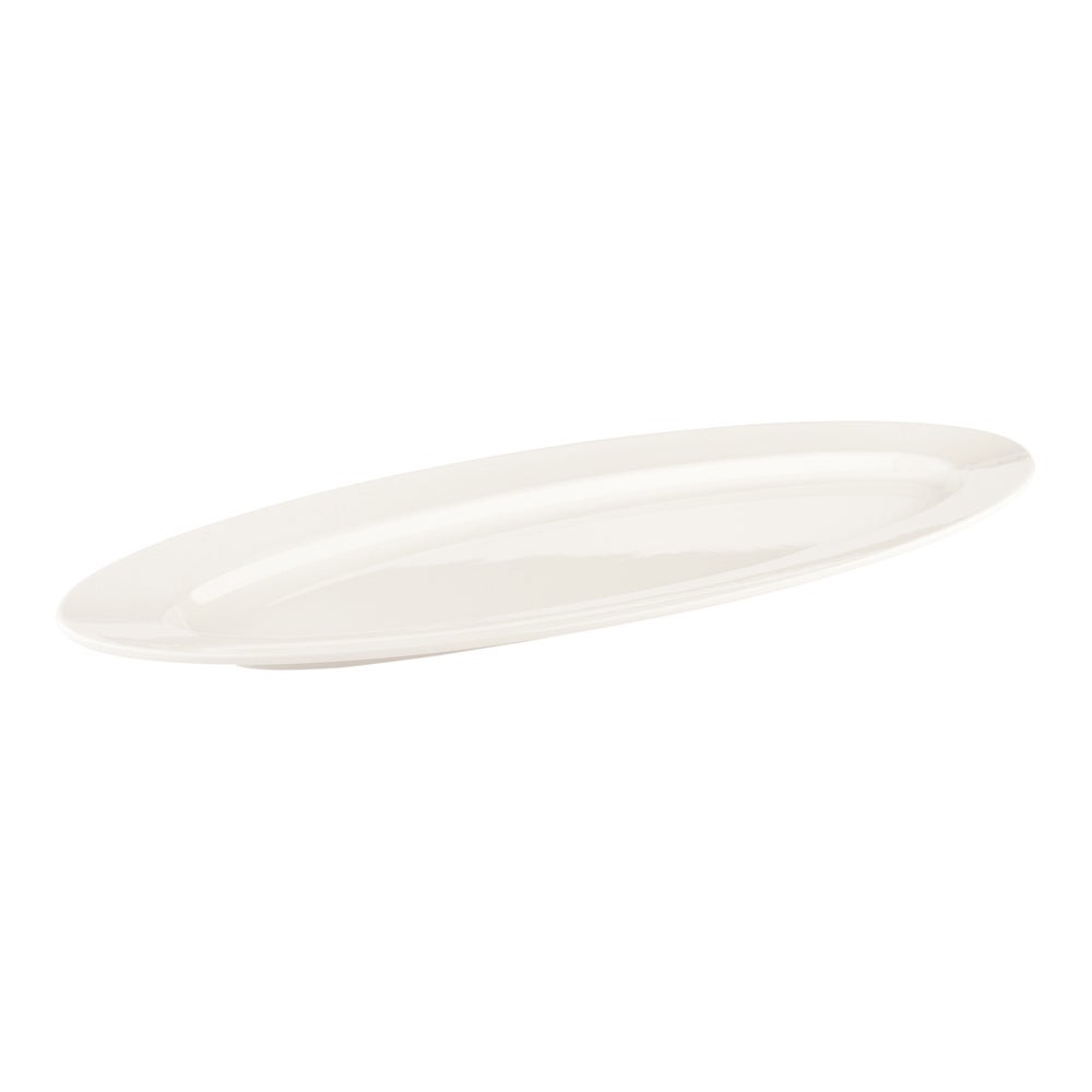 Plates, Serving, Voga Melamine, 23 x 9 x 1.7 Inch, White, 23 Linear Inch,1 - 2 COUNT
