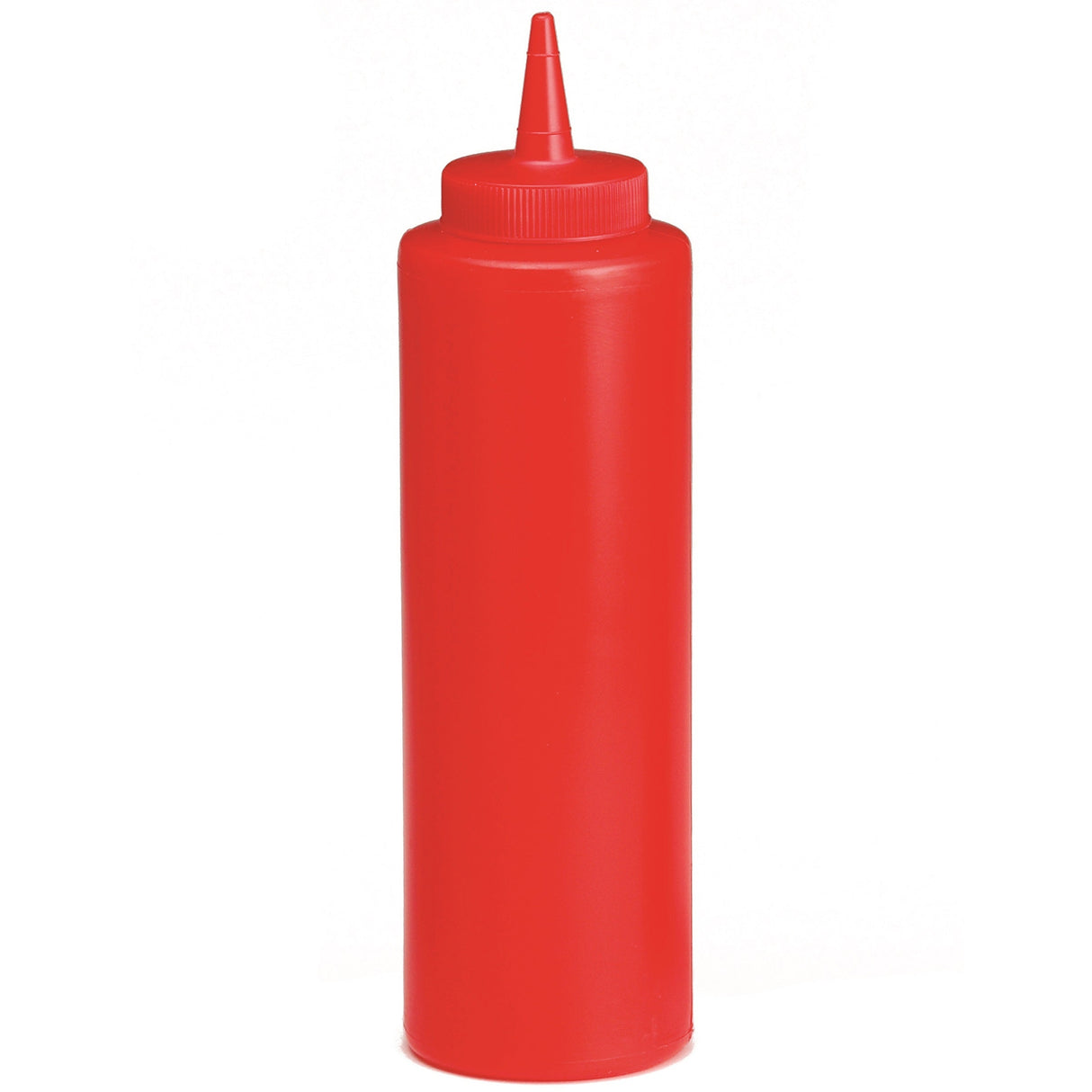 Bottles, Squeeze, 12 Ounce, Red, Polyethylene,36 - 1 EACH