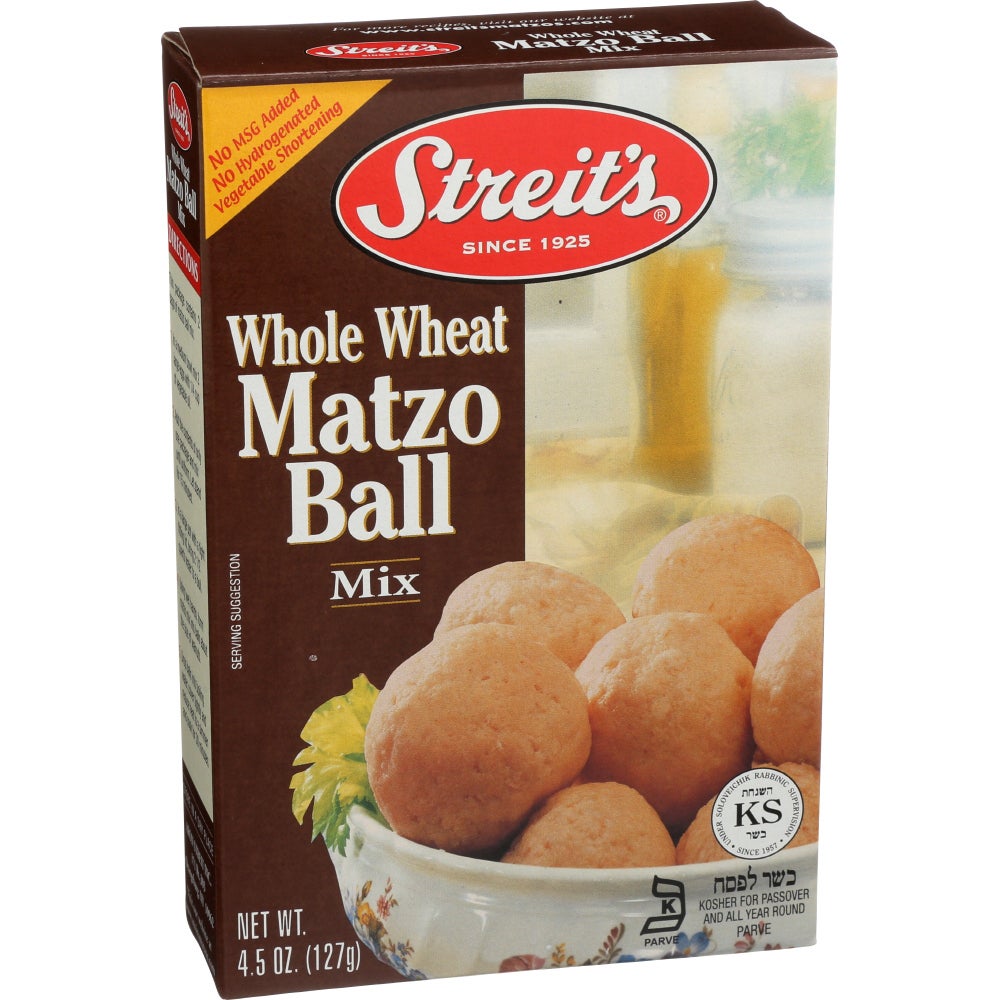 Mix, Matzo Ball, Whole Wheat,12 - 4.5 OUNCE