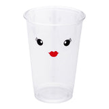 Cups, Cold, Visage 16 Ounce, Plastic, Clear Madame,1 - 1000 COUNT