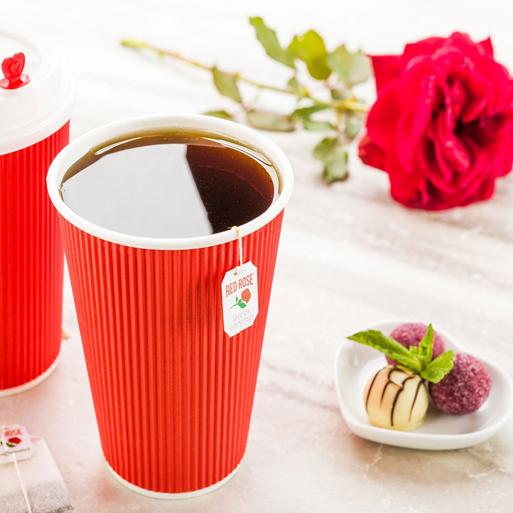 Cups, Hot, 16 Ounce, Paper, Red, Ripple Wall, 16 Ounce,1 - 500 COUNT