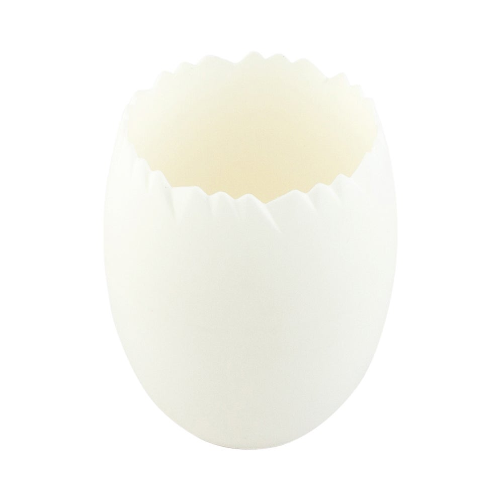 Cups, Dessert, 2 Ounce, Plastic, White, Cracked-Egg Shape, Heavyweight, 2 Ounce,1 - 100 COUNT