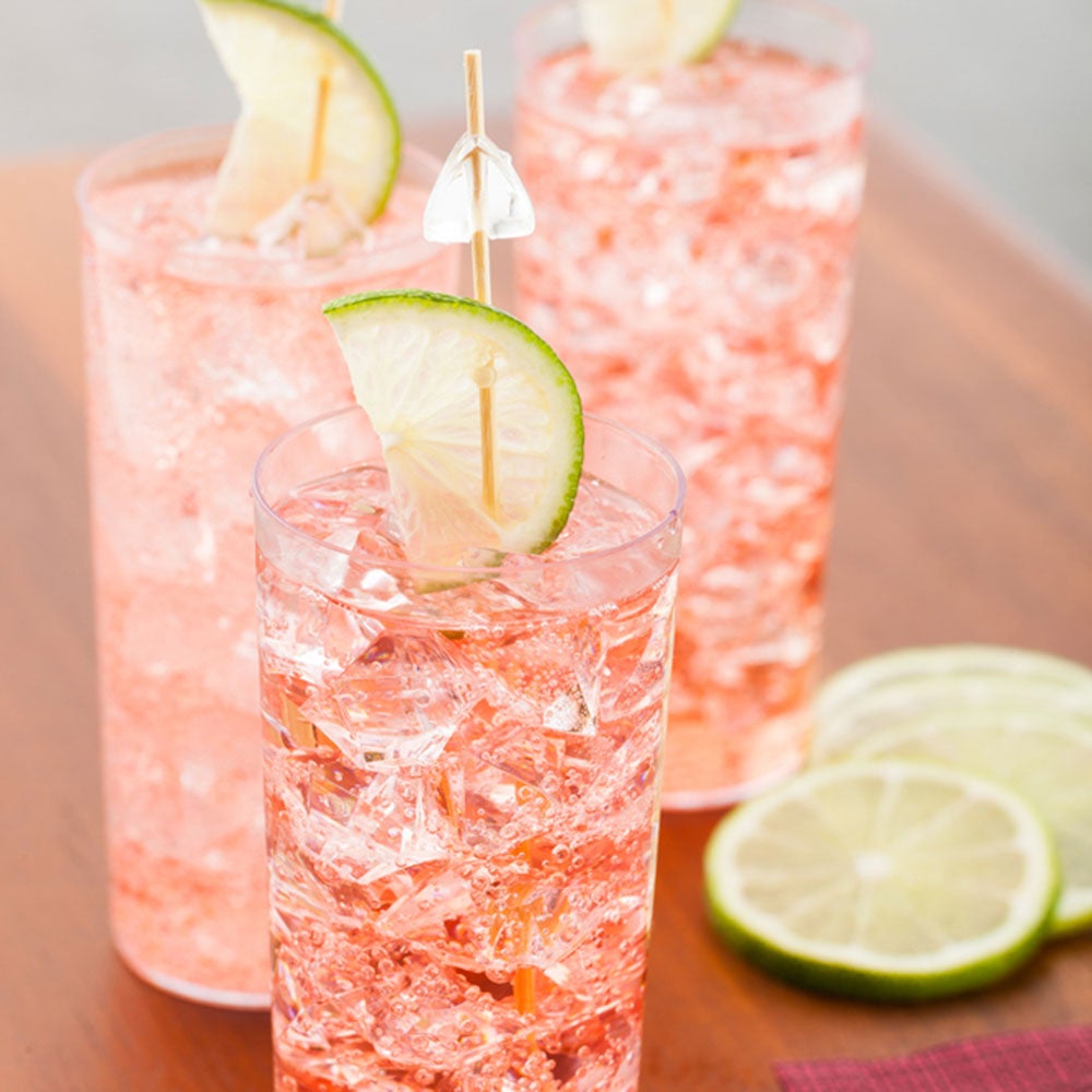 Glasses, Cocktail, 5 Ounce, Plastic, Clear Canello Design, Tall, Heavyweight, 5 Ounce,1 - 100 COUNT