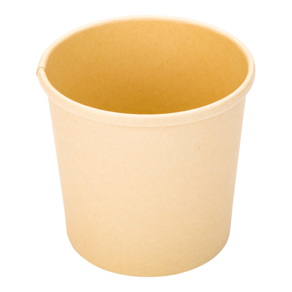 Containers, Soup, 12 Ounce, Paper, Bamboo, Round, 12 Ounce,1 - 200 COUNT