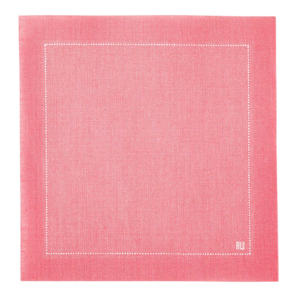 Napkins, Cocktail, Napluxe, Pink, 4.5 x 4.5 Inch,1 - 500 COUNT