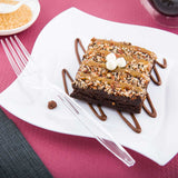 Forks, Plastic, Clear,1 - 250 COUNT