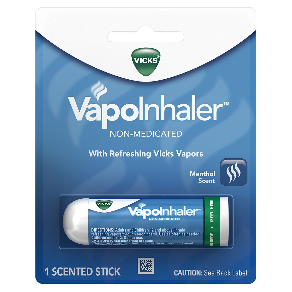 Medicine, Decongestant, Non-Medicated, with Vicks Vapors,12 - 0.2 ML