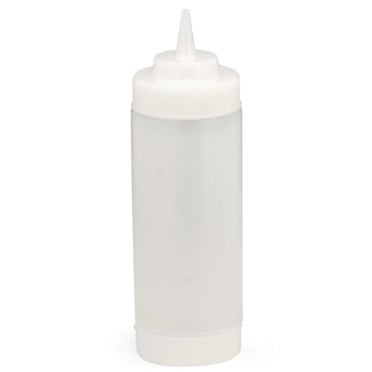 Bottles, Squeeze, 16 Ounce, Dualway Wide Mouth, Natural, Polyethylene,12 - 1 EACH