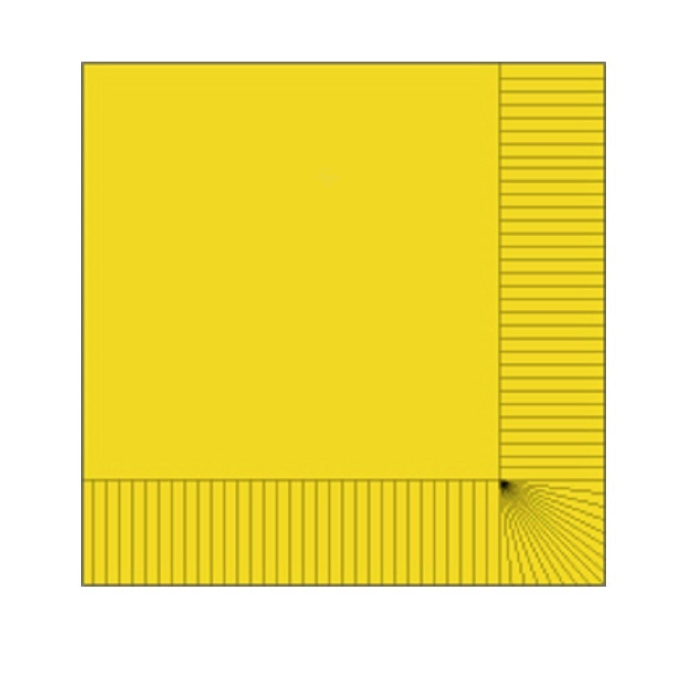 Napkins, Beverage, 2-Ply, Gold, 10 x 10 Inch,1 - 1000 COUNT