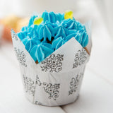 Cups, Baking, 1.2 Ounce, Paper, Vintage Floral, 1.2 Ounce,1 - 200 COUNT