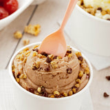 Spoons, Dessert, Petal, Heavyweight Plastic, Coral, 4.5 Inch, 4.5 Linear Inch,1 - 500 COUNT