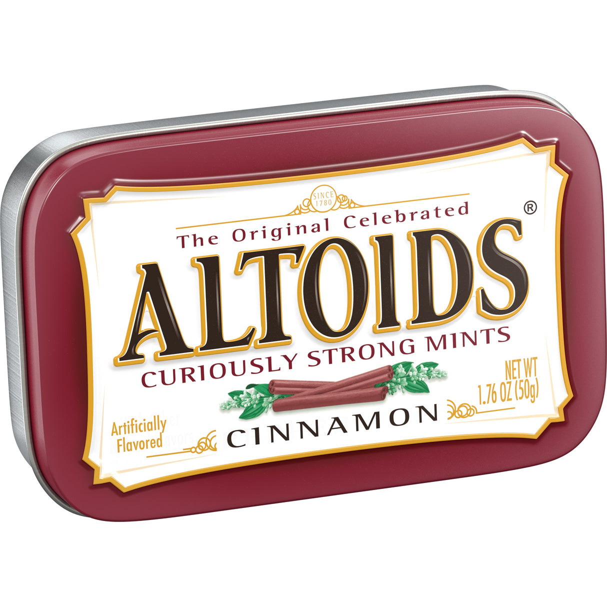 Mints, Cinnamon, Tin, 1.76 Ounce,12 - 12 COUNT