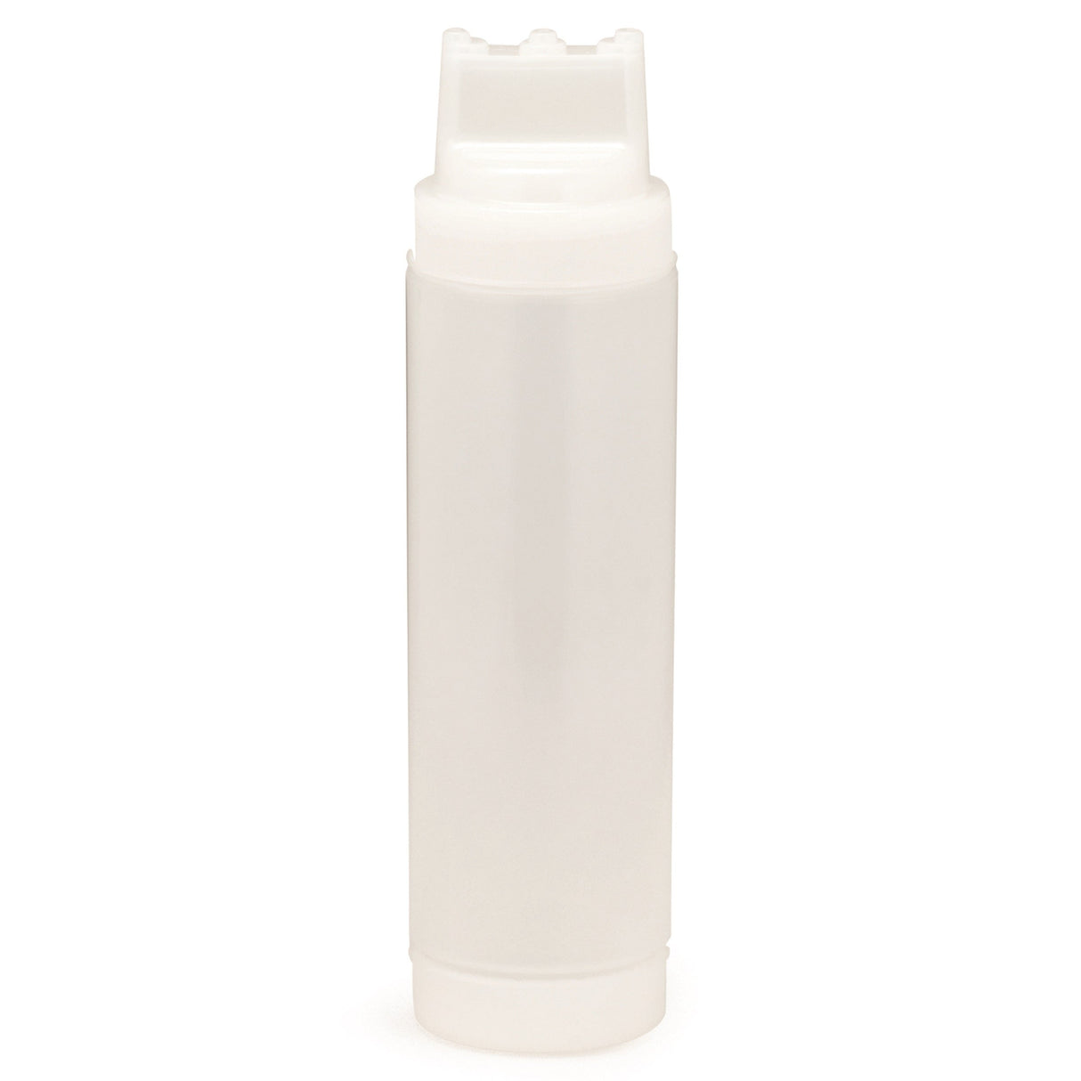 Bottles, Squeeze, 24 Ounce, Dualway Wide Mouth, Natural, Polyethylene,12 - 1 EACH