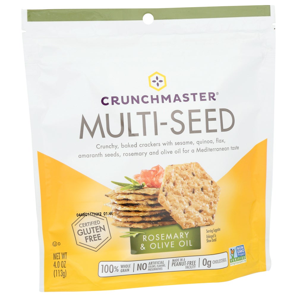 Crackers, Multi Seed, Rosemary Olive Oil,12 - 4 OUNCE