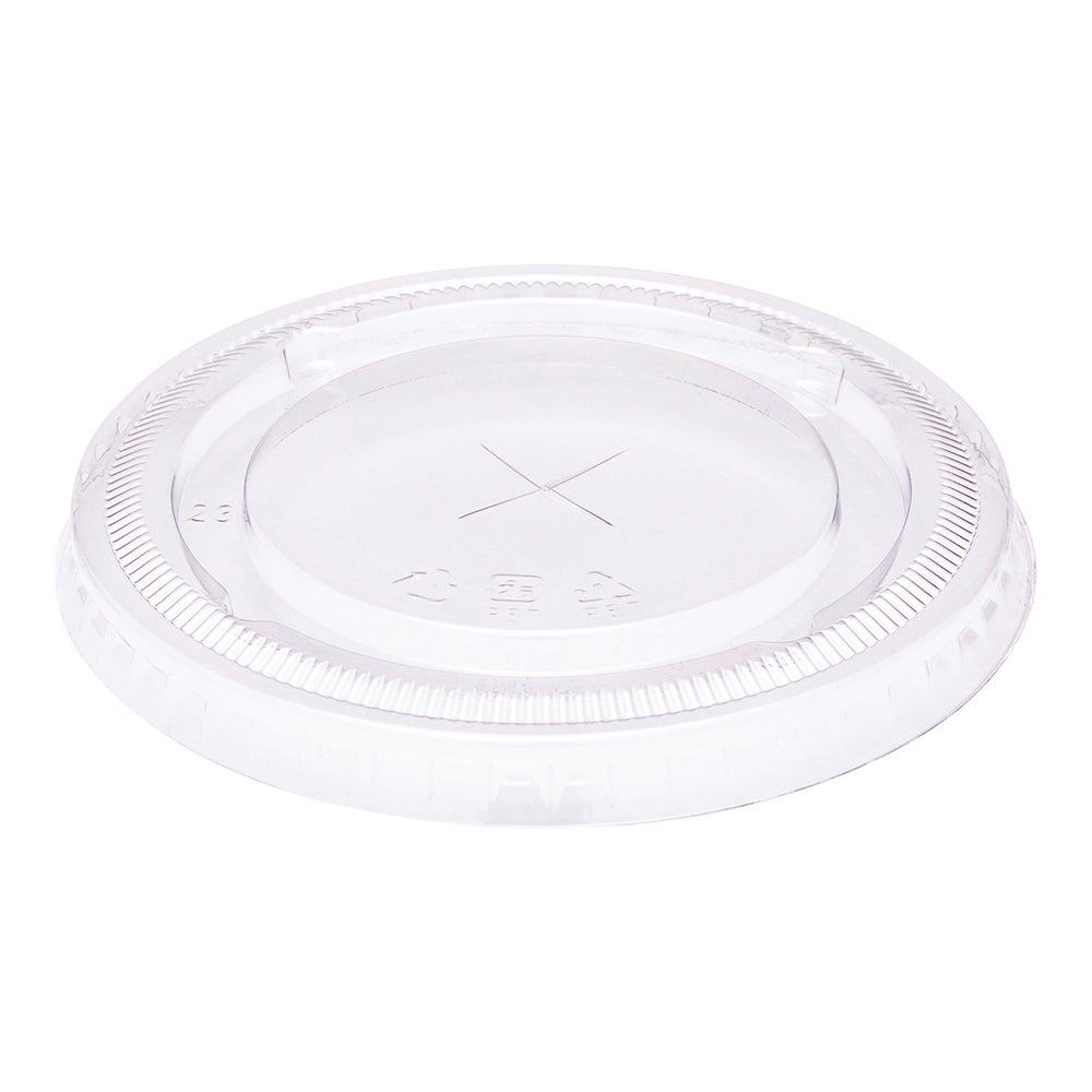 Lid, Flat, Visage, Plastic, Clear, Fits 20 Ounce Cups,1 - 1000 COUNT